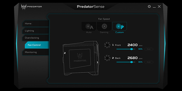 Herní PC ACER Predator Orion 5000 PO5610 černý black