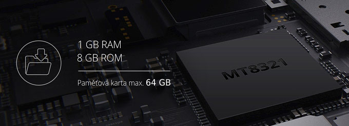 Tablet iGET SMART G81 černástříbrná
