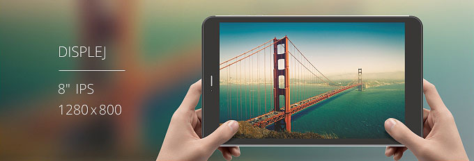 Tablet iGET SMART G81H černástříbrná