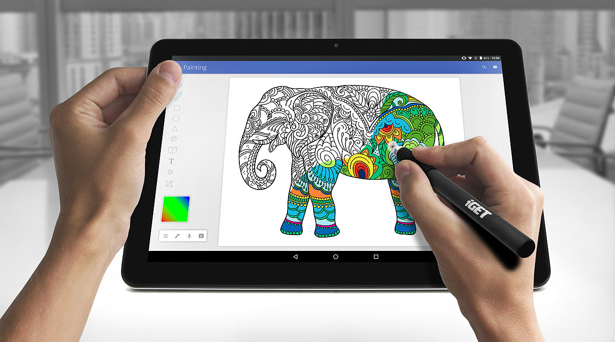 Tablet iGET SMART W103 šedý gray