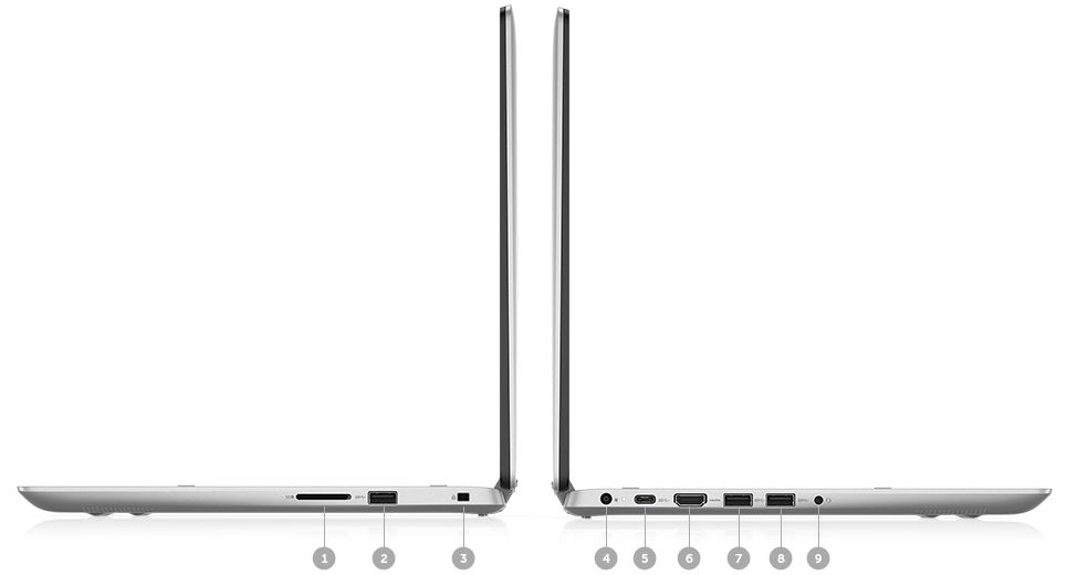 Notebook DELL Inspiron 14 5000 2v1 5491 stříbný silver
