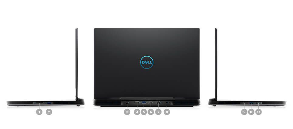 Herní notebook DELL Inspiron 15 G5 5590 černý black