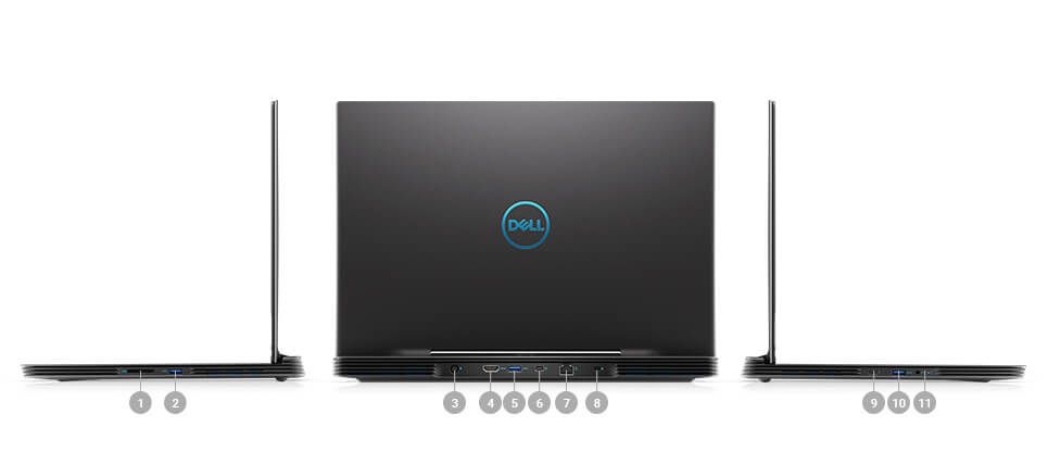 Notebook DELL Inspiron 17 G7 7790 černý black