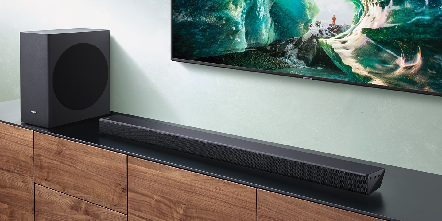 Soundbar SAMSUNG HW R650 SOUNDBAR 31 černá black