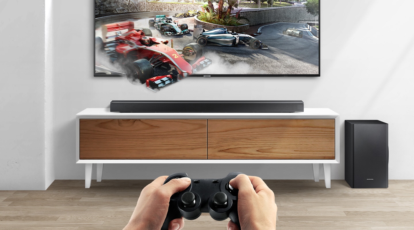 Soundbar SAMSUNG HW R650 SOUNDBAR 31 černá black