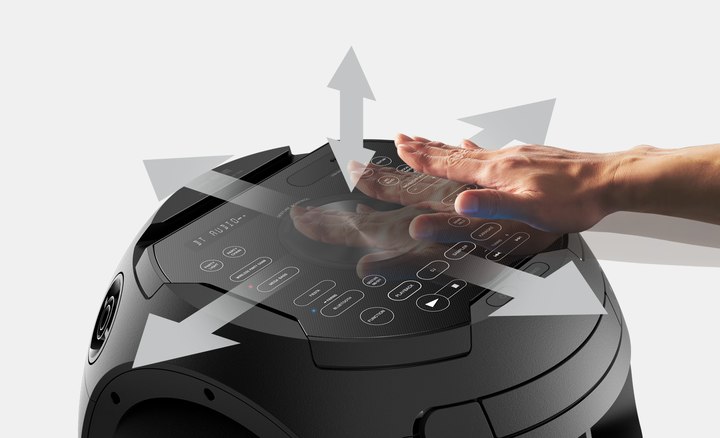 Přenosné reproduktory SONY MHCV72D černá black