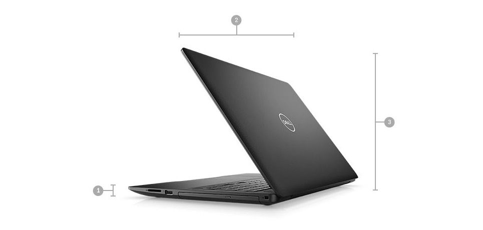Notebook DELL Vostro 15 3000 3580 černý black