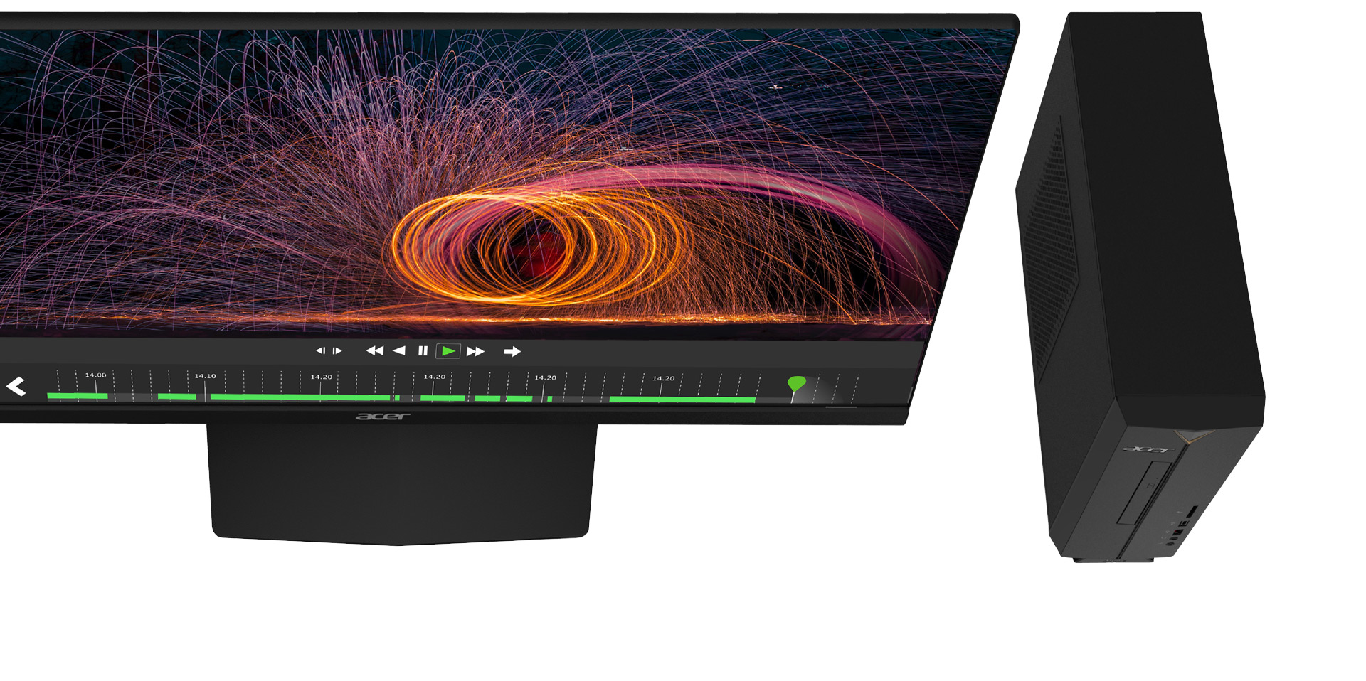Počítač ACER Aspire XC830 černý black