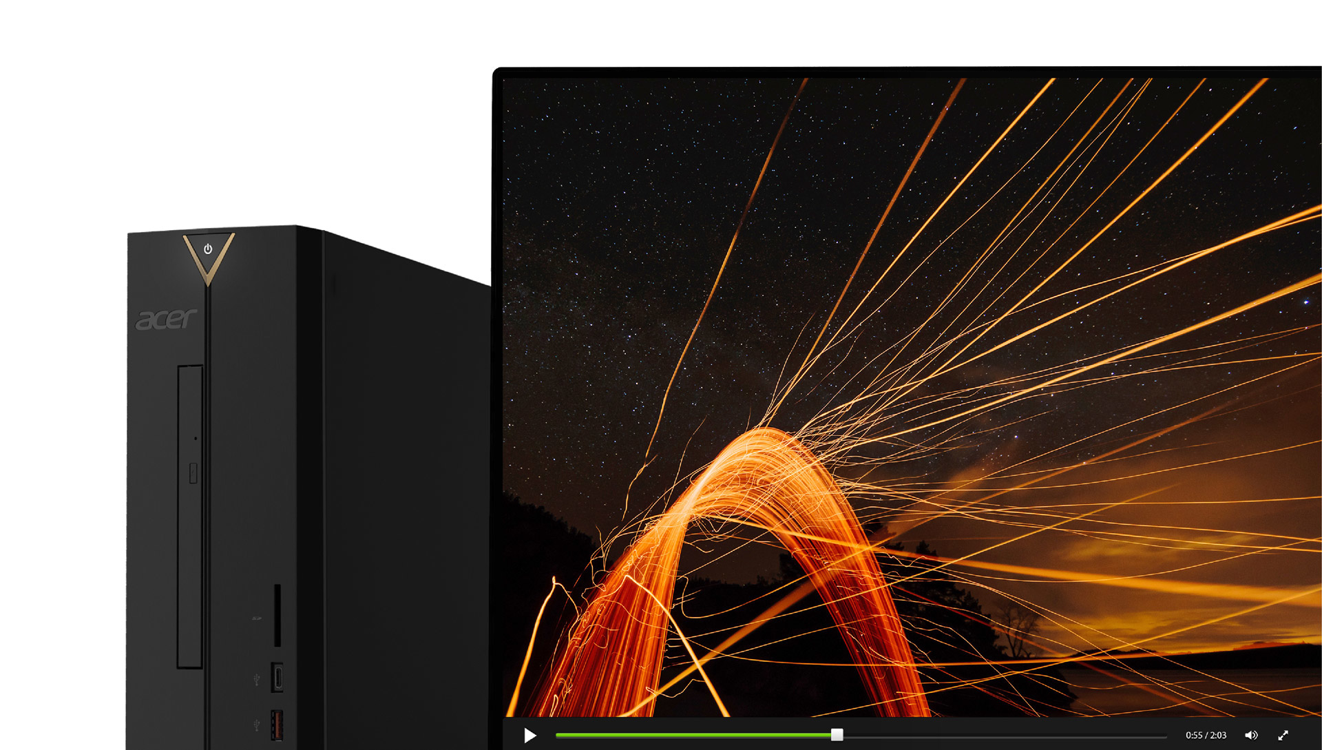 Počítač ACER Aspire XC830 černý black