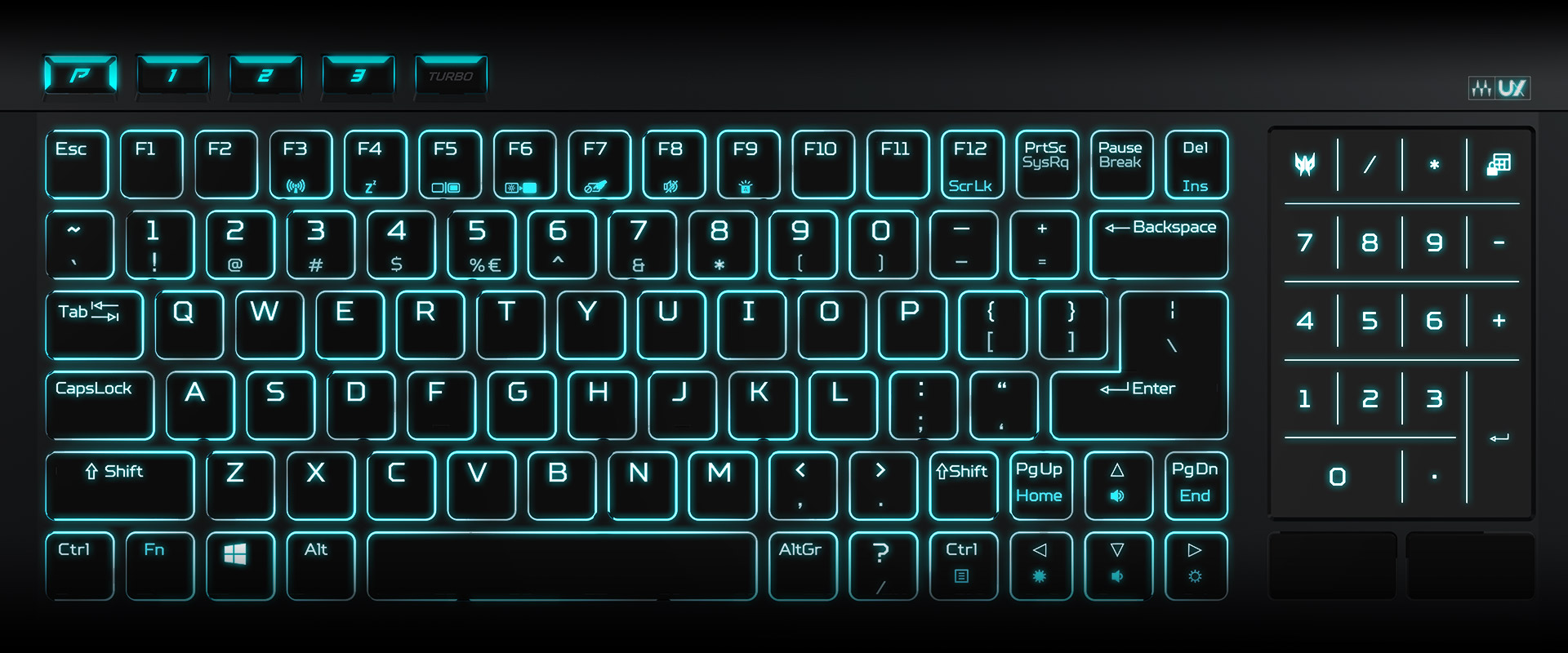 Herní notebook ACER Predator Triton 900 černý black