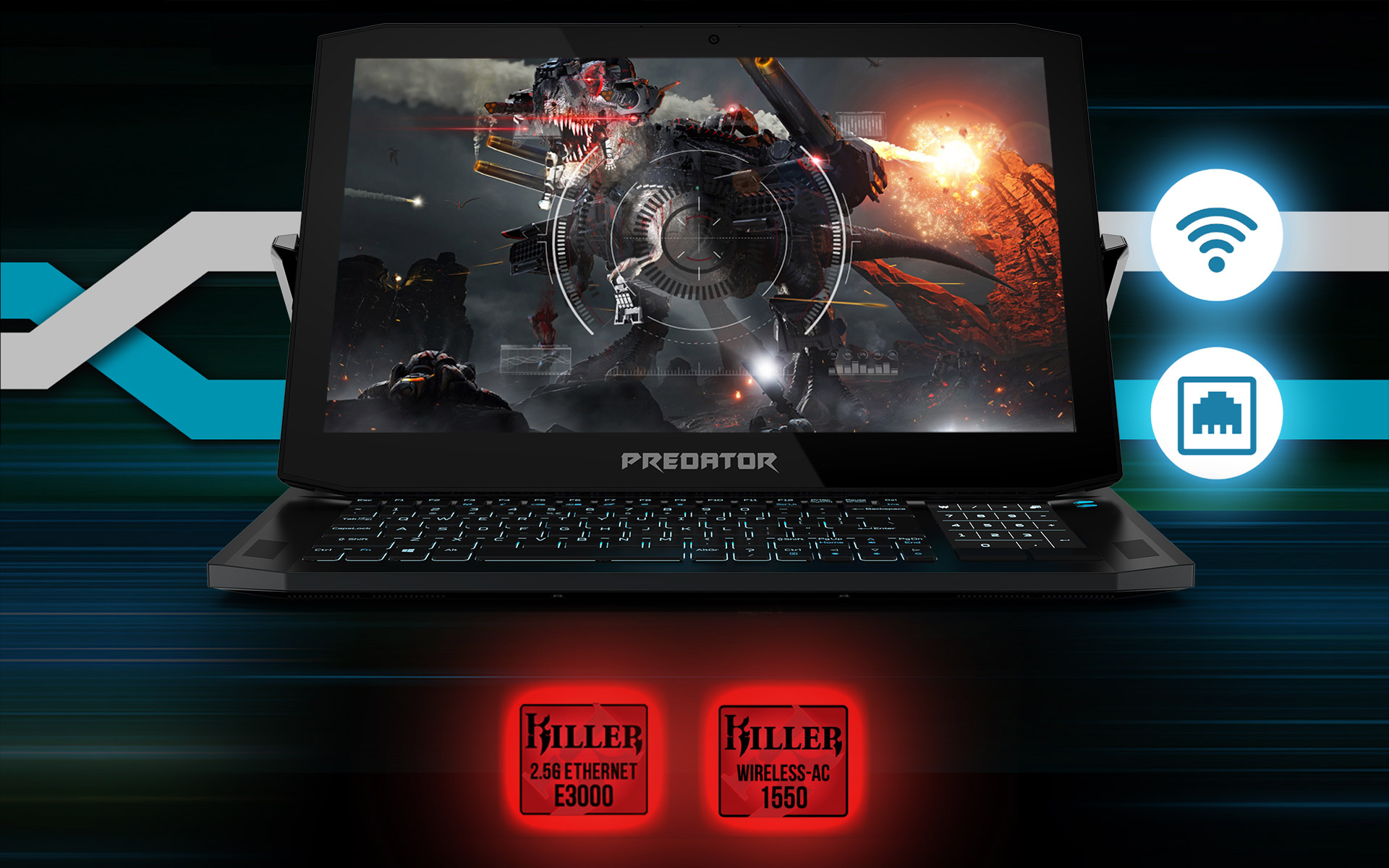 Herní notebook ACER Predator Triton 900 černý black