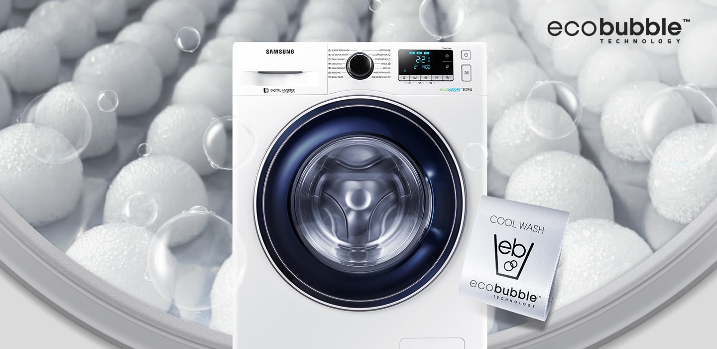 Pračka s předním plněním SAMSUNG WW70J5446DWZE bílá white