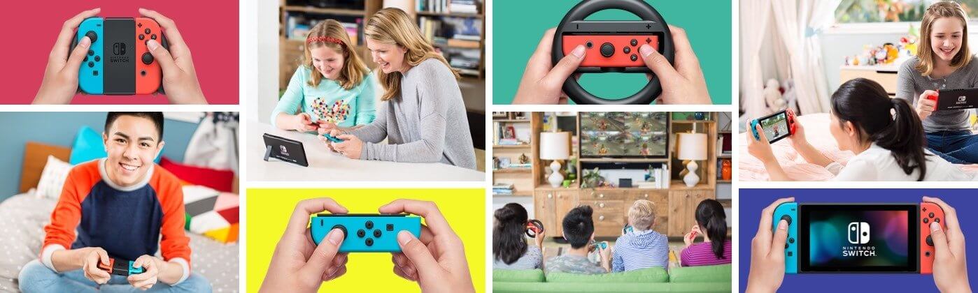  NINTENDO Switch Neon RedBlue JoyCon