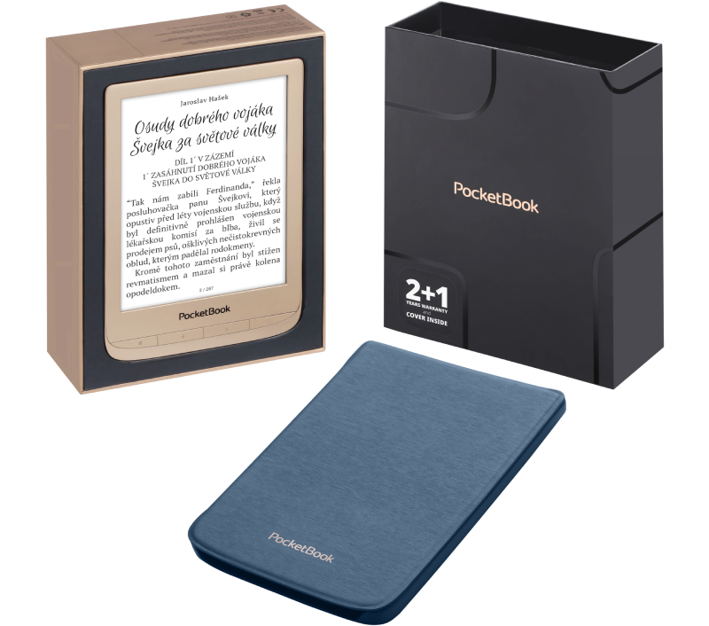 Ebook reader POCKETBOOK 627 Touch Lux 4 Limited Edition zlatá gold