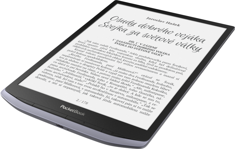 Ebook reader POCKETBOOK InkPad X šedá grey
