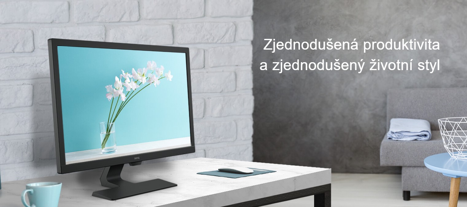 24 LED monitor BENQ 24 LED GL2480  FHD černý black