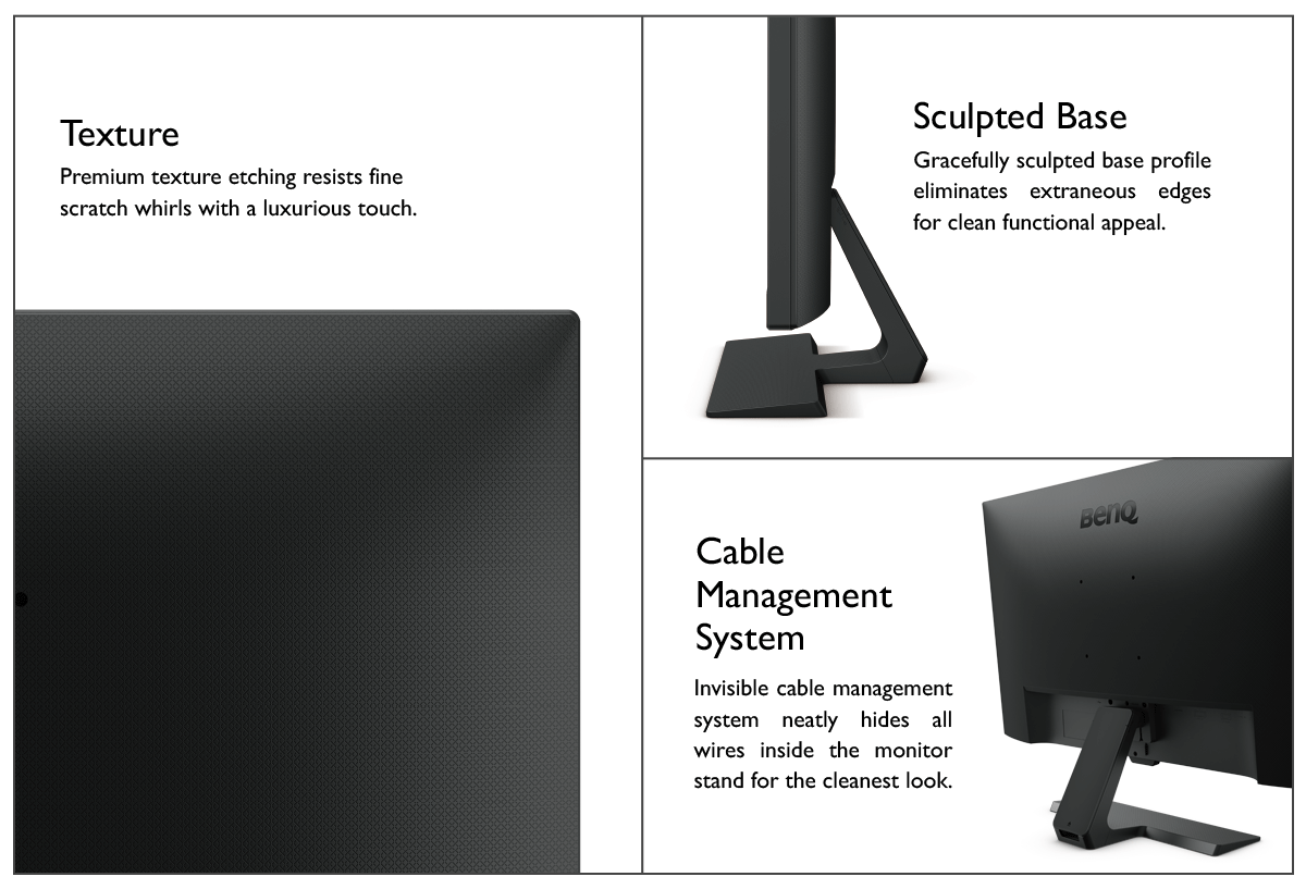 24 LED monitor BENQ 24 LED GL2480  FHD černý black