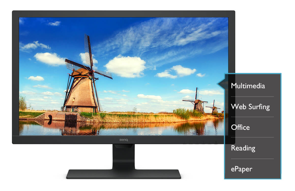 24 LED monitor BENQ 24 LED GL2480  FHD černý black