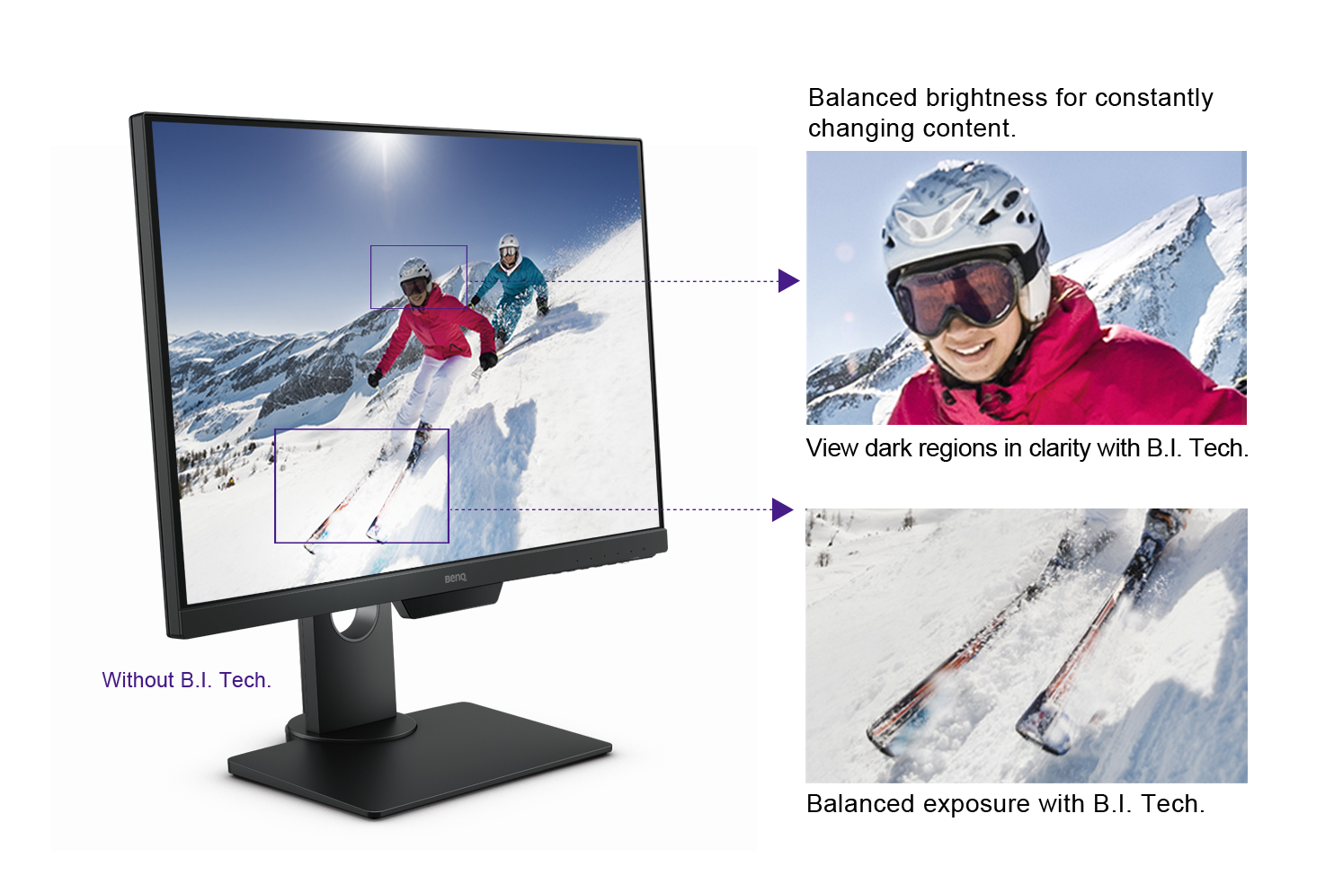 27 LED monitor BENQ 27 LED BL2780T černý black