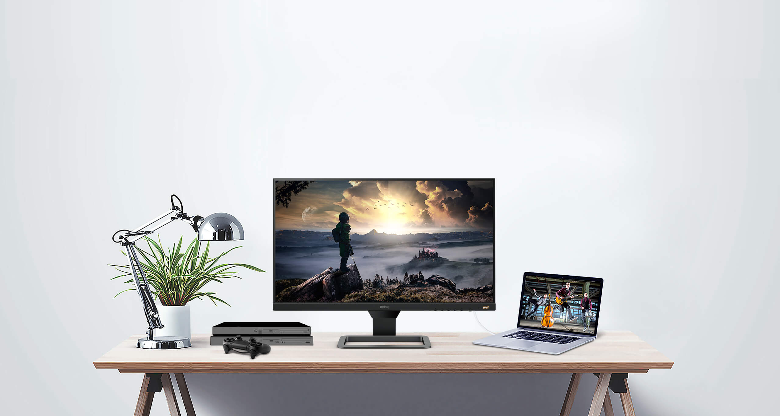 27 LED monitor BENQ 27 LED EW2780  FHD šedý gray