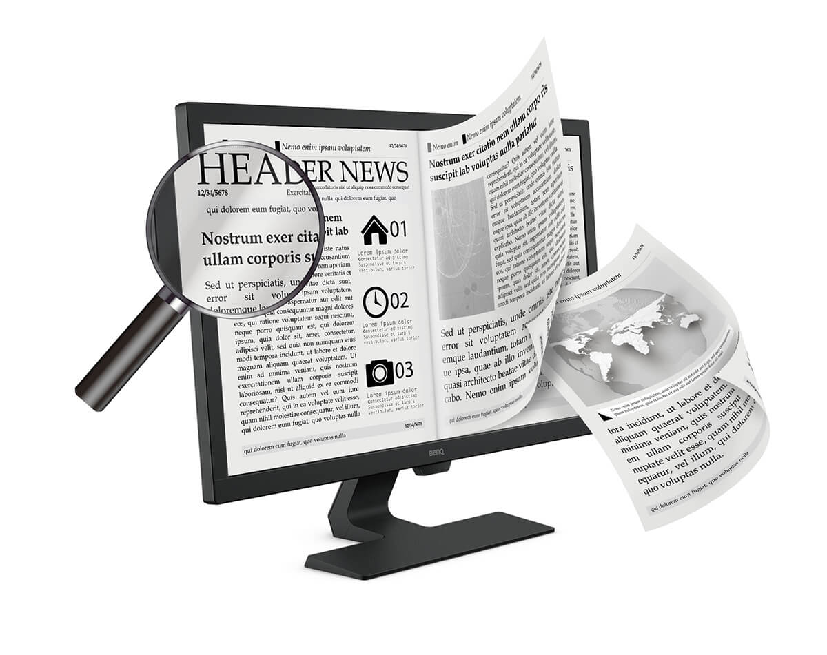 24 LED monitor BENQ 24 LED BL2483 černý black