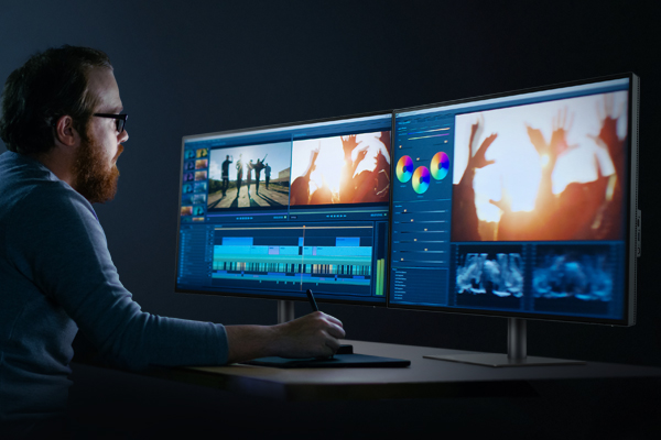 27 LED monitor BENQ 27 LED PD2720U  4K UHD černýšedý blackgrey