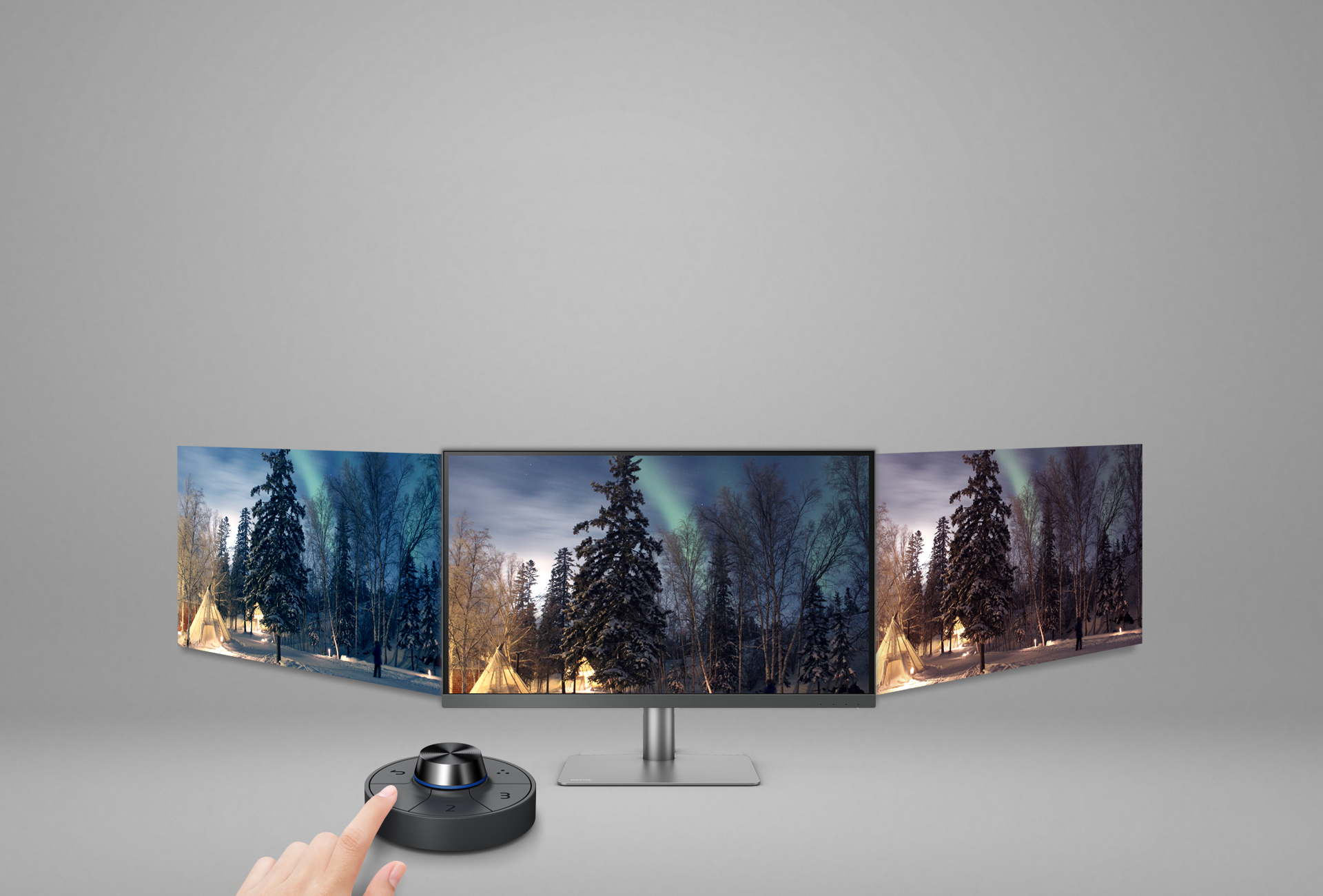 27 LED monitor BENQ 27 LED PD2720U  4K UHD černýšedý blackgrey