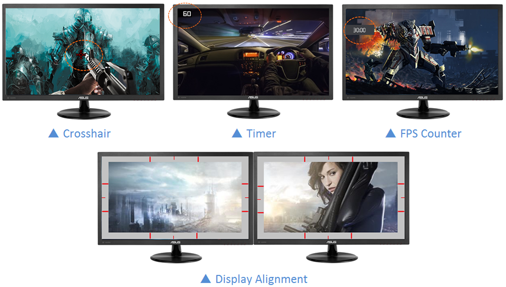 27 LED monitor ASUS VP228QG