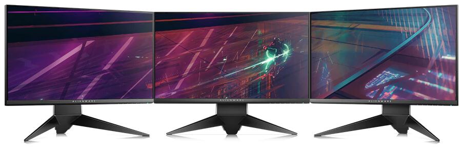 25 LED monitor herní DELL Alienware AW2518HF 25 LED FHD černý black