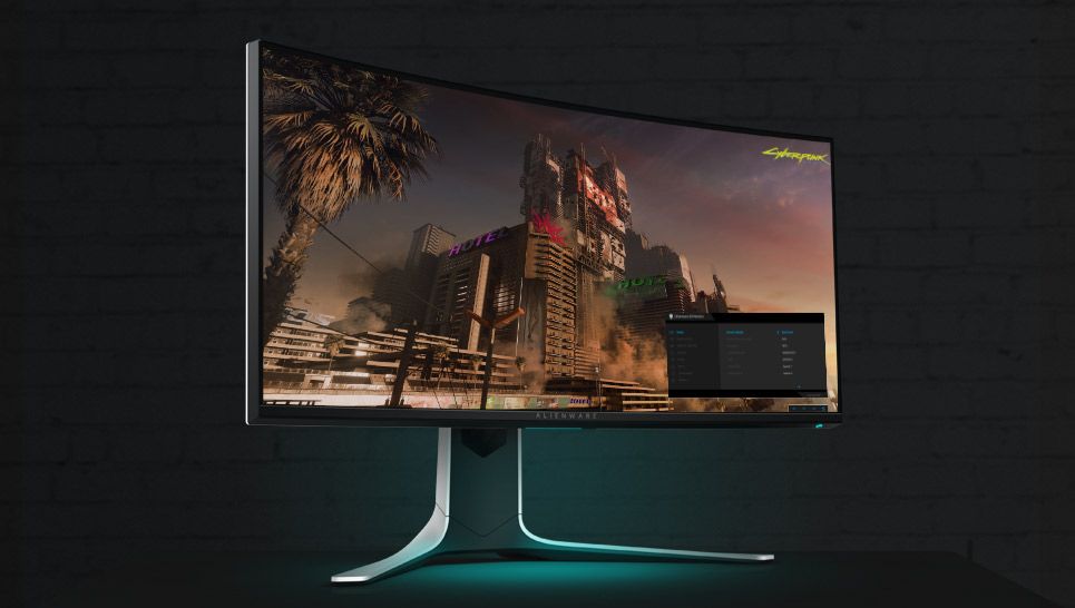 34 LED monitor herní DELL Alienware AW3420DW 34 LED WQHD černý black
