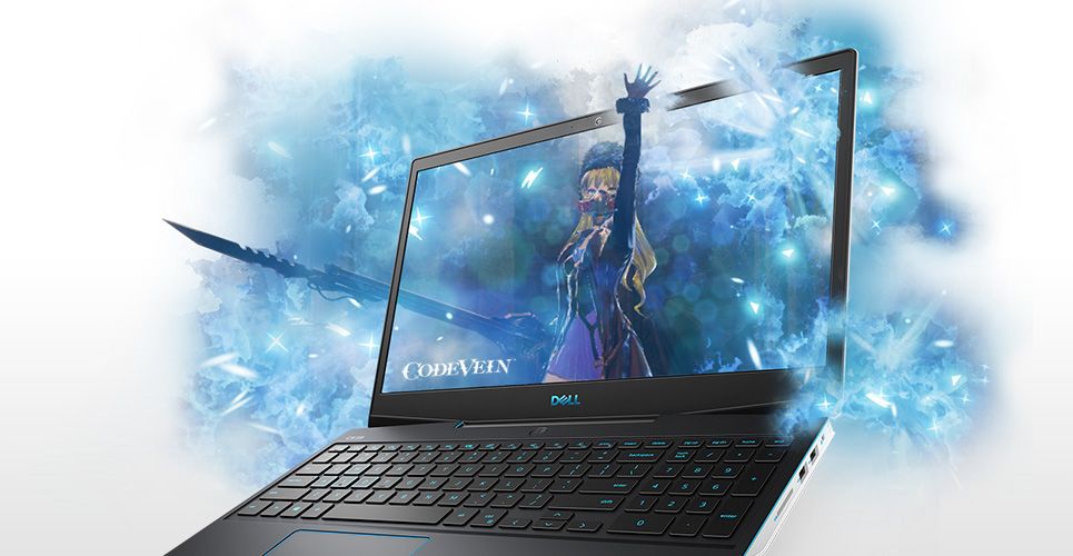 Herní notebook DELL Inspiron G3 3590 bílý white