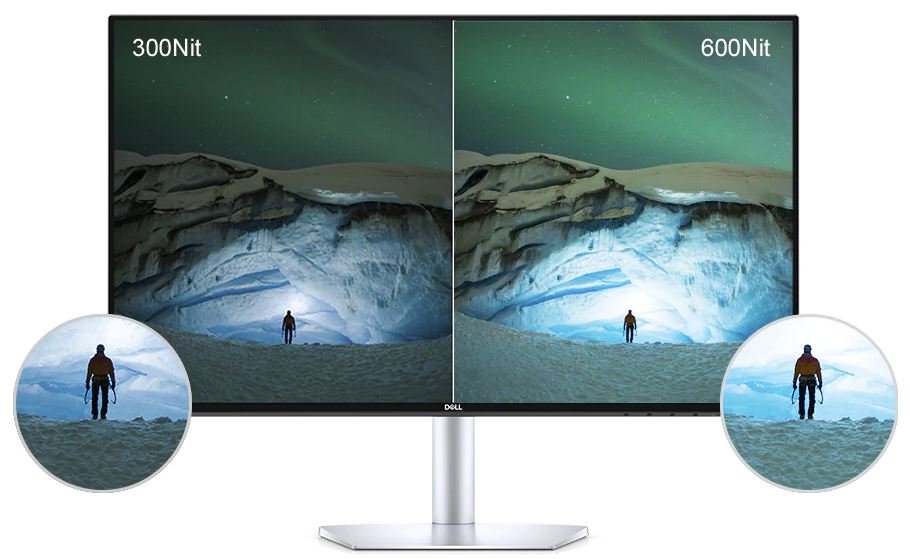 24 LED monitor DELL 24 LCD S2419HM LED FHD bílý white