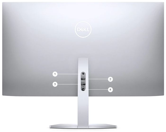 24 LED monitor DELL 24 LCD S2419HM LED FHD bílý white