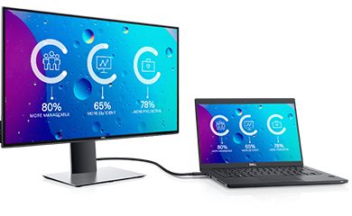 23 LED monitor DELL 24 LCD U2419HC UltraSharp FHD černý black