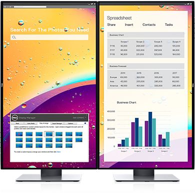 23 LED monitor DELL 24 LCD U2419HC UltraSharp FHD černý black