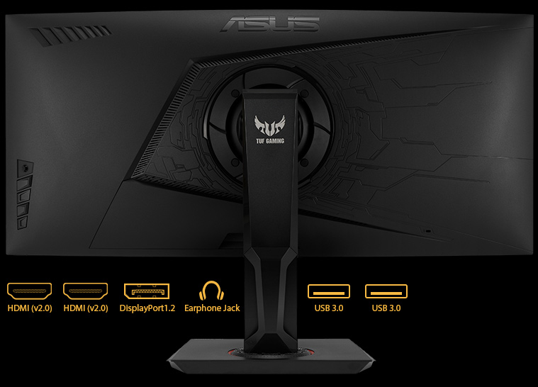 Prohnutý LED monitor ASUS VG35VQ