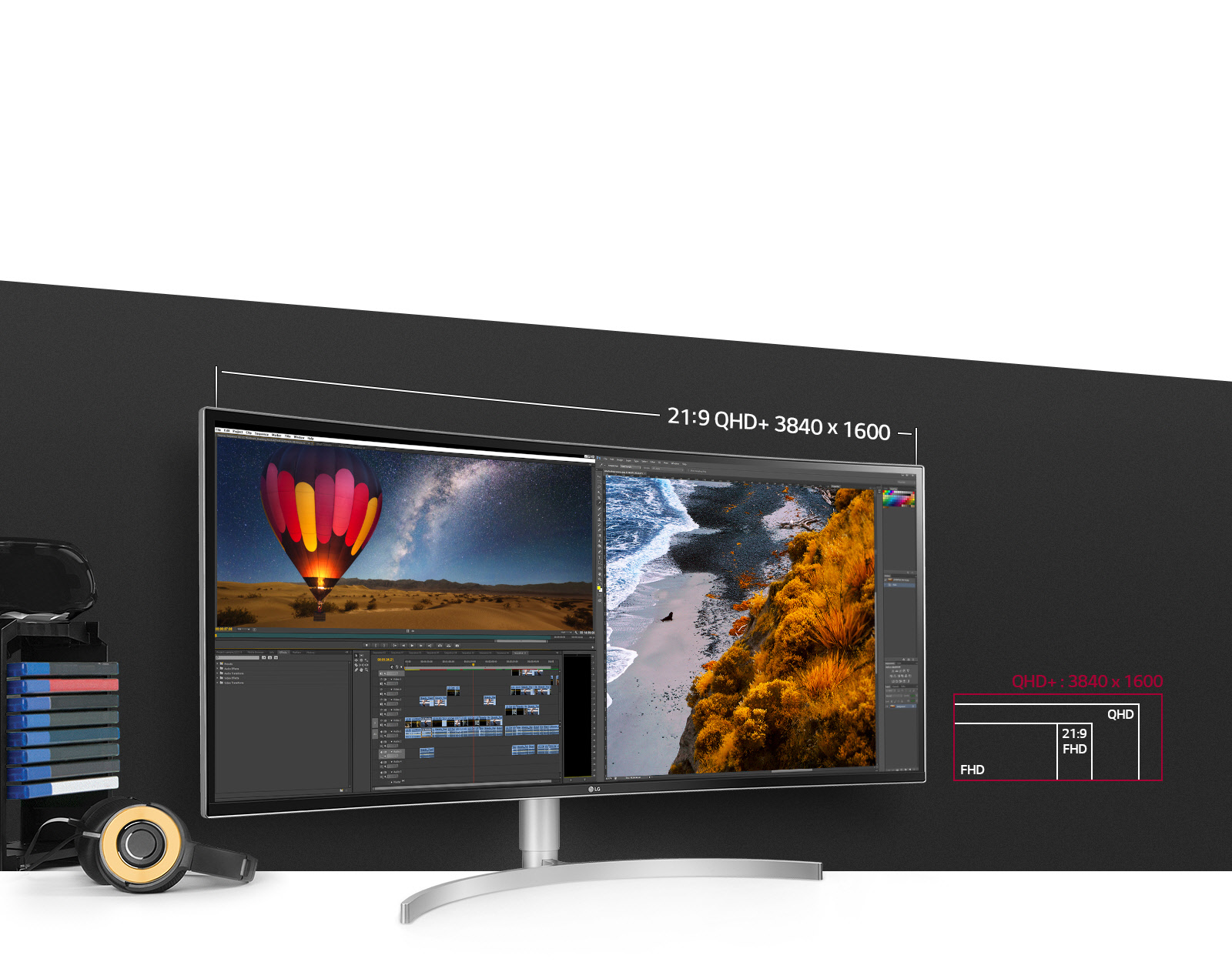 38 LCD monitor LG 38WK95C