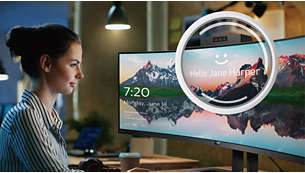 Prohnutý LED monitor PHILIPS 439P9H