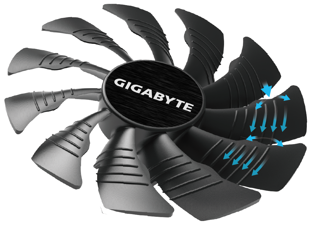Grafická karta GIGABYTE Radeon™ RX 590 GAMING 8G rev 20
