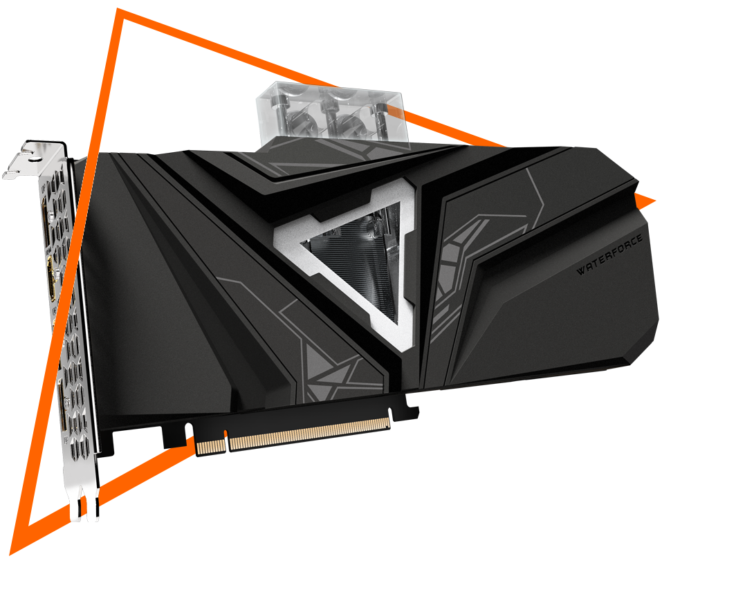 Grafická karta GIGABYTE RTX 2080 SUPER™ GAMING OC WATERFORCE WB 8G