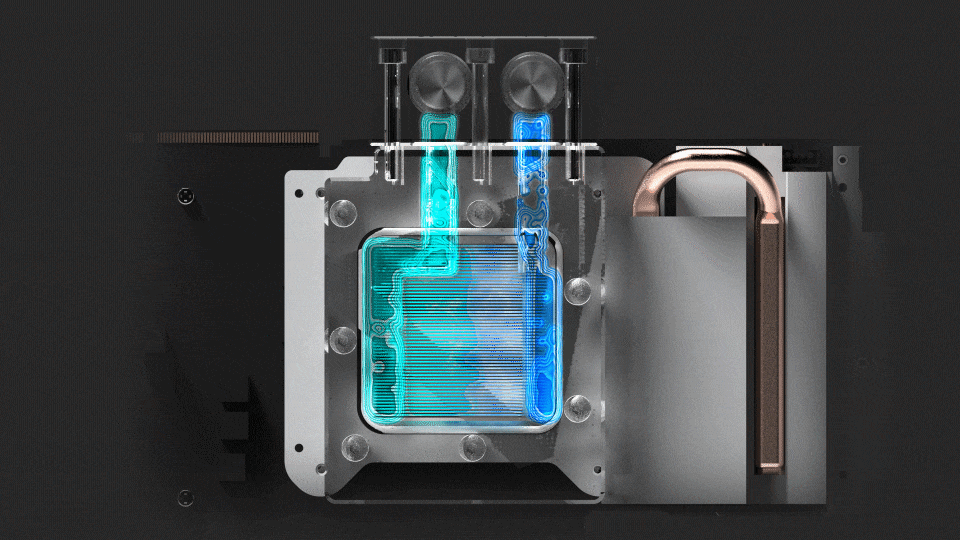 Grafická karta GIGABYTE RTX 2080 SUPER™ GAMING OC WATERFORCE WB 8G