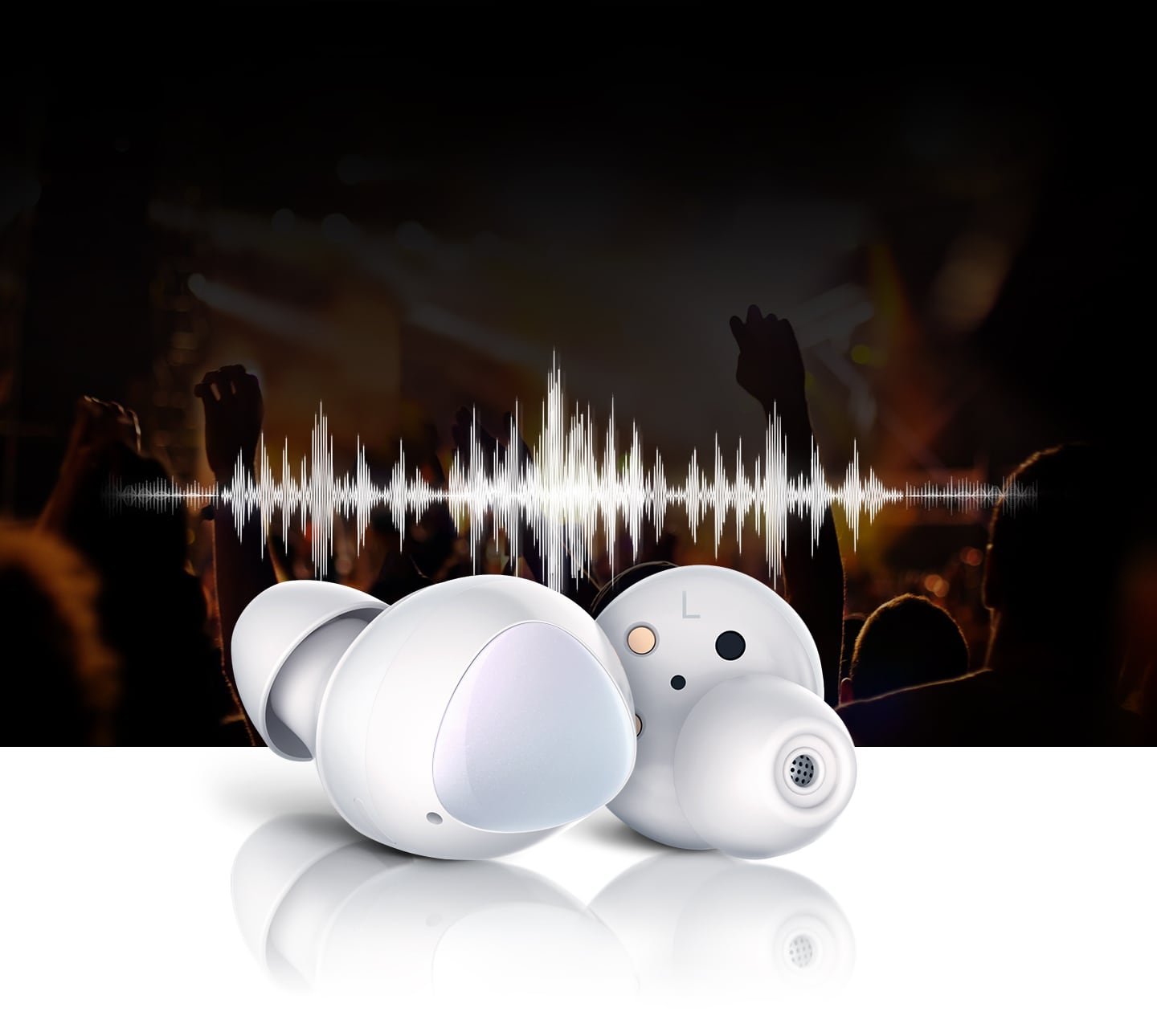 Bezdrátová sluchátka SAMSUNG SMR170 Galaxy Buds žlutá yellow