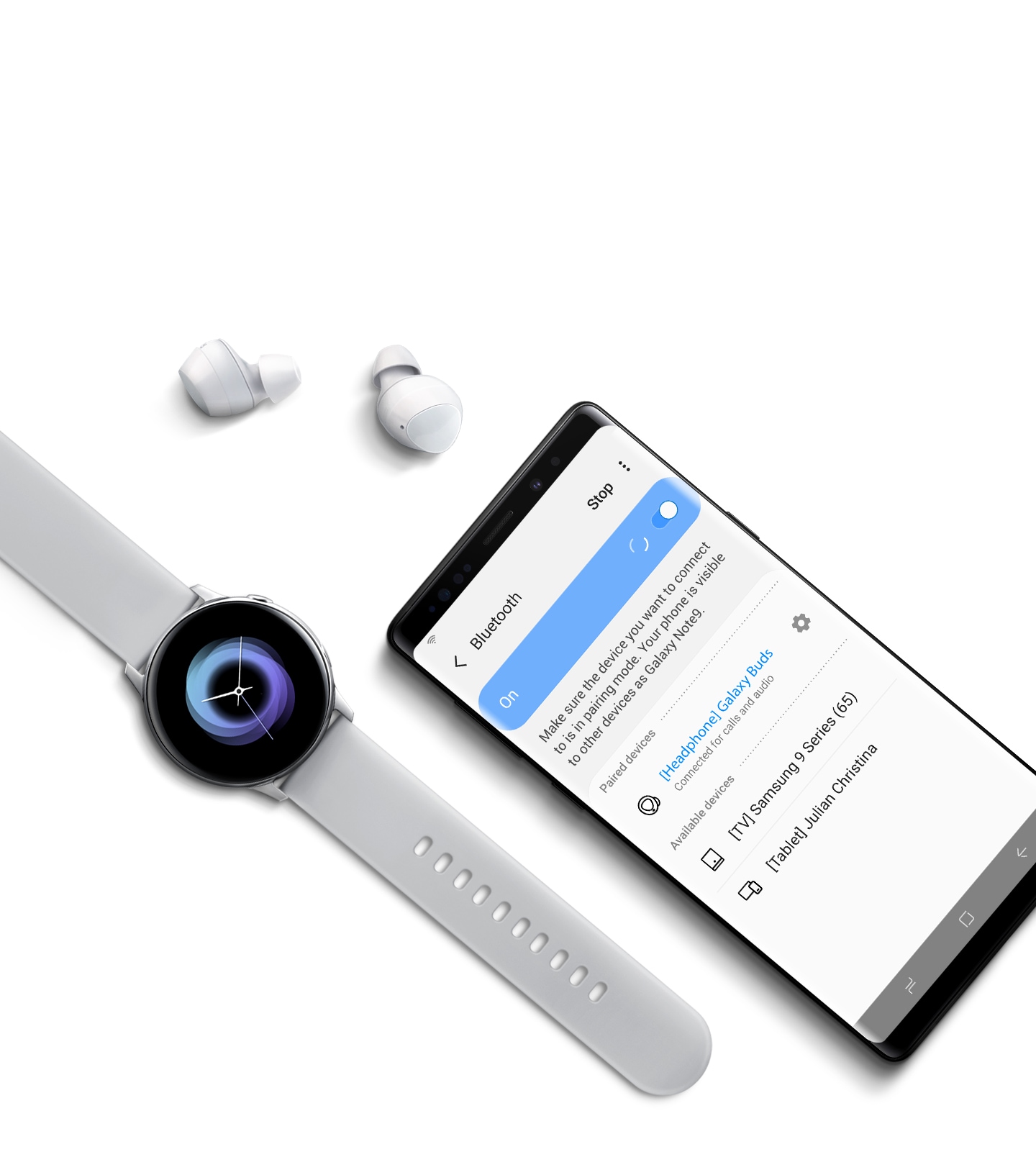 Bezdrátová sluchátka SAMSUNG SMR170 Galaxy Buds žlutá yellow