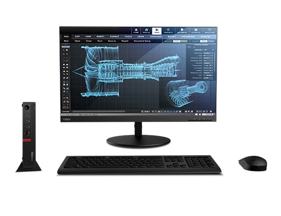 Počítač LENOVO ThinkStation P330 Tiny černý black
