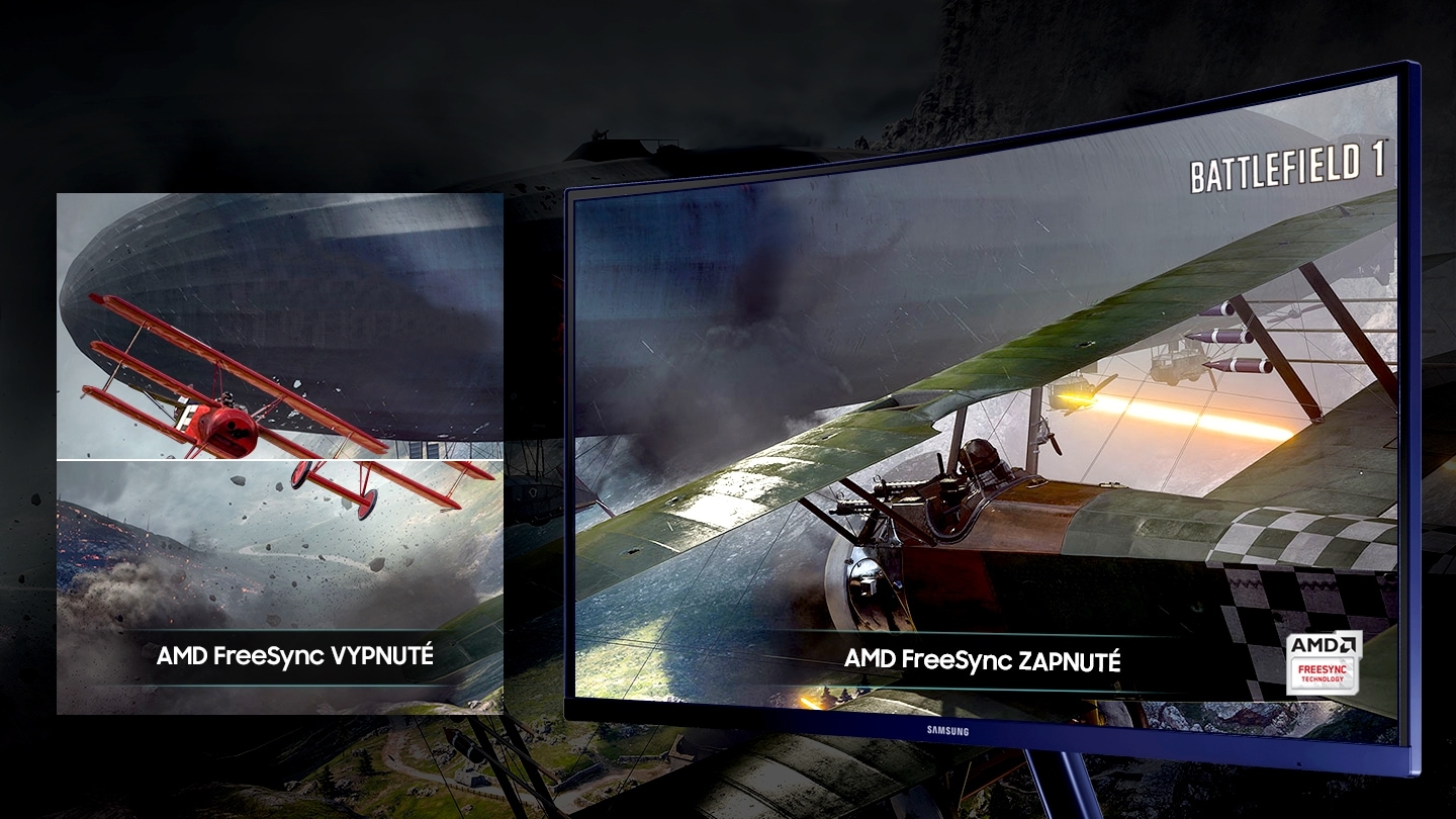 27 prohnutý monitor SAMSUNG C27F396 černý black