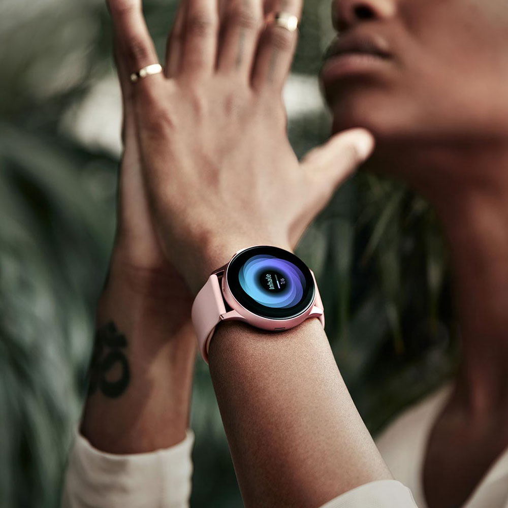 Chytré hodinky SAMSUNG Galaxy Watch Active 2  R820 Aluminium 44mm Black černý black