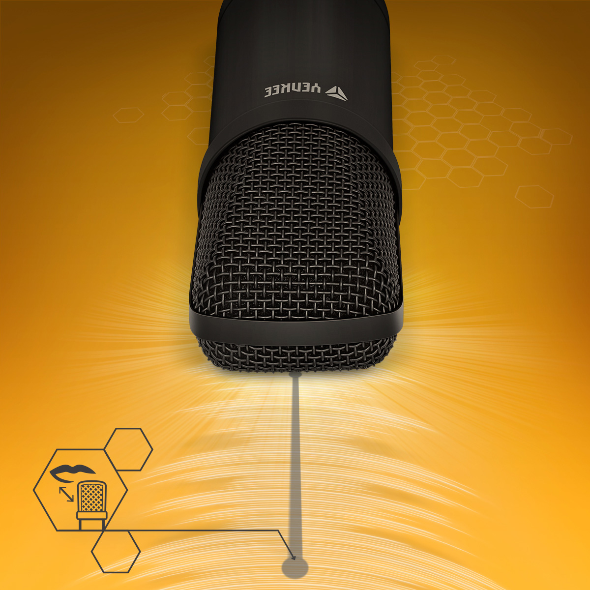 Mikrofon YENKEE YMC 1030 STREAMER