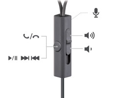 Sluchátka YAMAHA EPHR52 titanová titanium