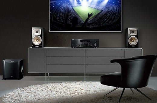 Mikrosystém YAMAHA MCRN470D černýstříbrný blacksilver