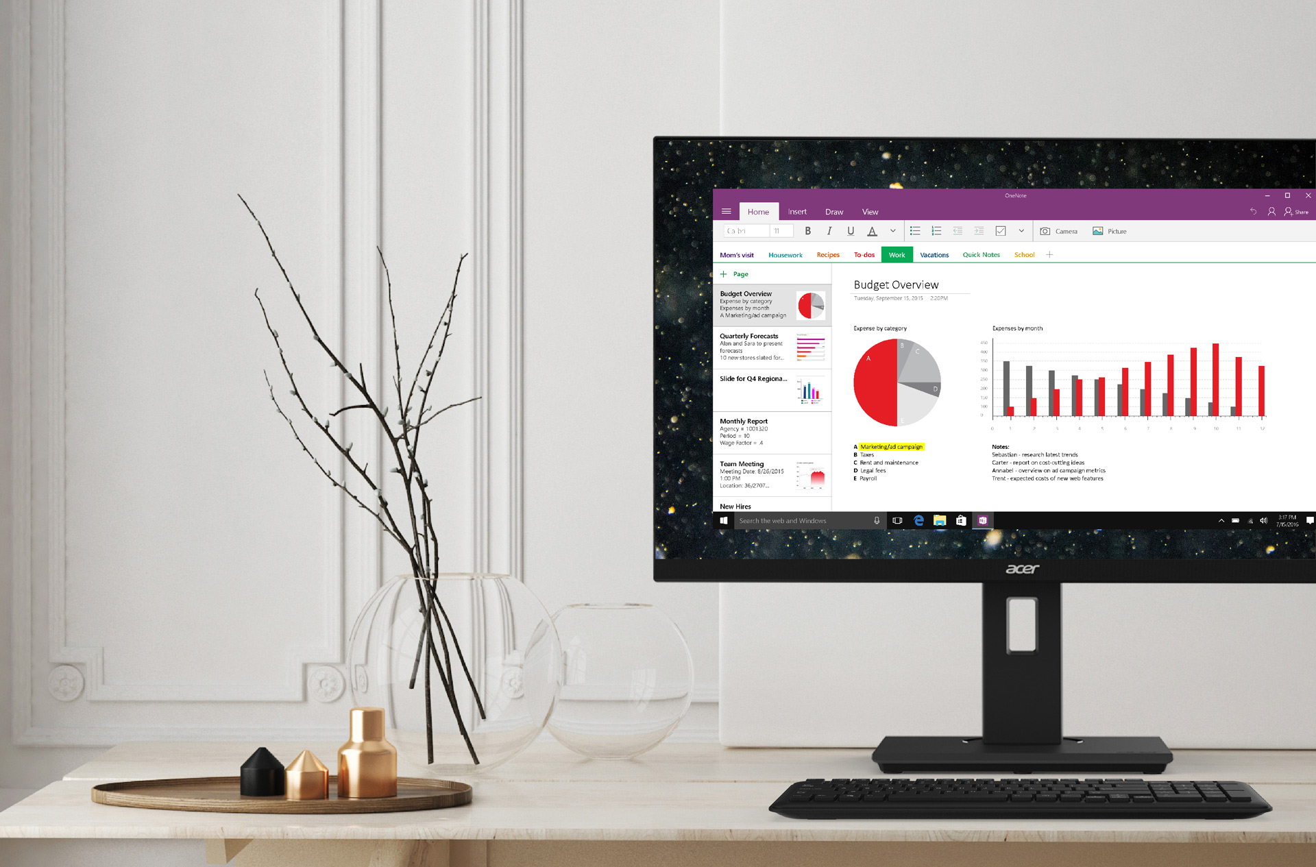 215 LED monitor ACER B227Qbmiprzx 22'' černý black